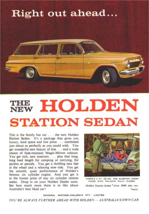 1962 Holden EJ Station Sedan
